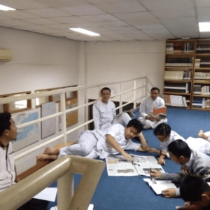 Perpustakaan SMA Dwiwarna (Boarding School)