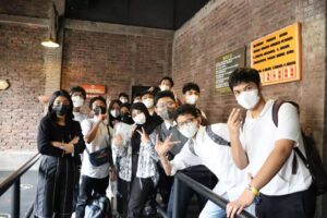 kegiatan outing class SMA Dwiwarna